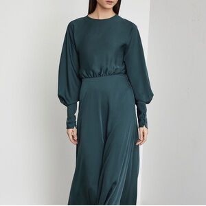 Gorgeous BCBGMaxAzria satin dress .